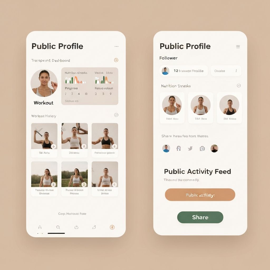 Maxxwell public profile showing transparent health data